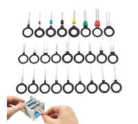 Juego de herramientas de extracción de husillos, kit de herramientas de extracción de pines | Herramienta de liberación de terminales de cable | Herramienta de extracción de, Kit de retractor de