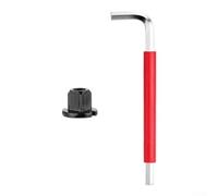 Juego de herramientas de extracción de manivela de bicicleta con zócalo de pedalier para bielas cónicas cuadradas - Kit de mantenimiento de bicicletas de carretera MTB (A)