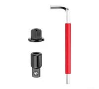Juego de herramientas de extracción de manivela de bicicleta con zócalo de pedalier para bielas cónicas cuadradas, kit de reparación de acero al carbono para bicicletas eléctricas de carretera de