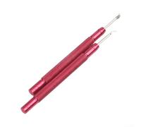 Juego de herramientas de extracción de mano para reloj, extractor profesional para reemplazo de batería, kit de abridor de llaves ajustable, 9,4 cm, rojo