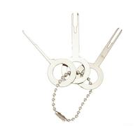 Juego de herramientas de extracción de terminales eléctricos de coche funcional 3pcs para la eliminación perfecta de conectores de estilo crimpado