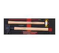 Juego De Herramientas De Golpe Con Mango De Madera, 9 Piezas KSTOOLS