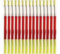 Juego de herramientas de injerto profesional para apicultura, 15 agujas de plástico rojo para crianza de reinas y eliminación de plagas, solución optimizada de gestión de colmenas para todos los
