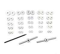 Juego de herramientas de instalación de rodamientos de cuerpo de cubo de rueda para mantenimiento de bicicletas de carretera compatible con rodamientos de la serie 6000/6800/6900