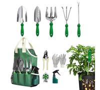 Juego De Herramientas De Jardinería - Equipo Resistentes,11 Piezas De Herramientas De Jardinería - para Principiantes Mujeres Hombres Jardineros Jardín