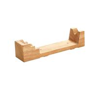 Juego de herramientas de joyería con mandril de madera resistente y martillo de goma de dos vías para suministros de manualidades de uso diario