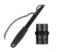 Juego de herramientas de látigo y casete de cadena de bicicleta para 7-10