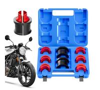 Juego de herramientas de montaje de juntas para motocicletas | Amortiguador de aceite de sellado de aceite herramienta de montaje para garaje, taller, motocicleta, para exterior, bricolaje