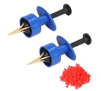 Juego de herramientas de pellets con bandas de cebo, banda de goma, terminales de pesca gruesos, banda de goma