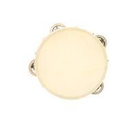 Juego de herramientas de percusión con cara de cuero con bordes curvos adecuados para eventos en el aula y ejecuciones familiares, cabeza de tambor profesional