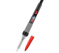 Juego de herramientas de pluma de soldadura de grado industrial, kit de soldadura de 90 W, máquina soldadora de corte y descalcificación, temperatura ajustable, pantalla digital Mbg921 (E, 20 cm)