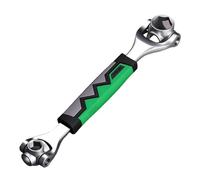 Juego de herramientas de puerto profesional flexible de 52 piezas, función de resaltado, conversión y juego de acero suave alto brillante