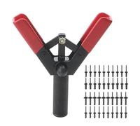 Juego de herramientas de remache de instalación rápida 41ocs, juego de remachadora manual versátil, mejoras para la fabricación de maquinaria de reparación de automóviles y hogar