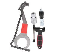 Juego de herramientas de reparación de bicicletas Herramienta extractora de llave de cadena profesional Herramienta de soporte inferior Cortador de cadena para bicicletas de