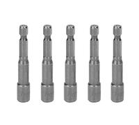 Juego de herramientas de reparación de tuercas hexagonales de acero al cromo vanadio magnético, 5 uds., 65x1/4x7,0