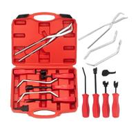 Juego de herramientas de resorte de freno de tambor - pinzas antideslizantes ajustables portátiles | Kit de extracción e instalación de resorte de freno, para adultos, mecánicos de bricolaje, familias