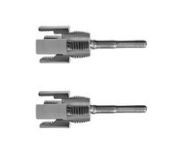 Juego de herramientas de rosca de tubería, 2 piezas, cortador externo interno de doble función para tubo de PVC y taladro eléctrico, herramienta de reparación de roscas de tubería adecuada