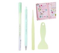 Juego de herramientas de scrapbooking, barra de pegamento para scrapbooking, kit de scrapbooking a mano, herramienta manual para libros de contactos, tarjetas y manualidades en papel