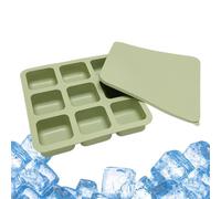 Juego de herramientas de silicona para cubitos de hielo fáciles de quitar | Cubitera cuadrada de silicona reutilizable para cócteles, whisky, café, cocina, fiestas, bebidas, comidas, bares, etc