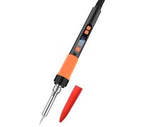 Juego de herramientas de soldadura de grado industrial de 90 W, kit de soldadura de corte y descalcificación, máquina soldadora de temperatura ajustable, pantalla digital Mbg921 (C, 20 cm)