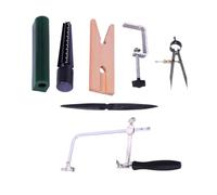 Juego de herramientas de tallado encerado para anillos de joyería, suministros de fabricación de anillos encerados, medidor de archivo para herramienta de grabado