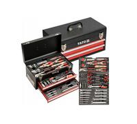 Yato Kit de herramientas YT-38951 - 80 piezas, matraca 1/2", llave, alicates y martillo