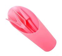 Juego de herramientas de trasplante para uso en jardín con cuchara, pala de cubo y tenedor para ayudar en el cuidado de plantas suculentas y viveros (rosa)