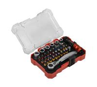 Juego de herramientas de trinquete, 38 piezas magnéticas, 4,76 x 3,31 x 1,22 pulgadas, multifunción, herramienta para el coche, etc