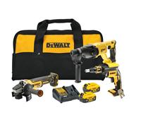 Juego de herramientas Dewalt DCH133+DCG405+DCF620, 18V XR, Li-Ion 2x5.0Ah, DCK304P2