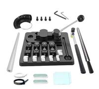 Juego de herramientas dobladoras de anillos - Máquina dobladora de anillos con troqueles de nailon, herramienta dobladora de anillos para joyería, herramienta dobladora de anillos para hacer anillos,