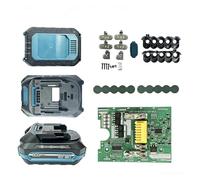 Juego de herramientas eléctricas de alta potencia de 18 V con luces LED de doble cara para mejorar la visibilidad en entornos oscuros, materiales de PCB ABS Reparación profesional