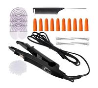 Juego De Herramientas For Extensiones Cabello, Unión Queratina Y Hierro, Pinzas For El, Peine Protector For Dedos Ahorro Tiempo Eficiente