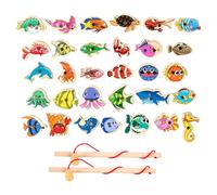 Juego de herramientas genérico, mesa sensory de pesca, 17 x 14,5 x 4 cm, 6,69 x 5,71 x 1,57 pulgadas, interactiva aprendizaje activity, parent-hijo, colorful Pieces, for Preschool Daycare Classroom