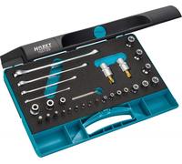 Juego De Herramientas HAZET TORX 6,3" 1/4" 10mm 3/8" 12,5mm 1/2" 29 Piezas 1557