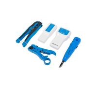 Juego de herramientas Lanberg NT-0302 Multicolor con conectores RJ-11 y RJ-45 funda incluida