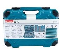 Makita Kit de mantenimiento E-10883 221 piezas Azul