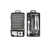 Juego de herramientas mecánicas de precisión, mini destornillador 115 en 1, juego de herramientas para reparación de teléfonos móviles con puntas para PC, iPhone, portátil, tableta, PS5, Xbox