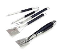 Juego De Herramientas Para Barbacoa Ompagrill 03450 3 Piezas Inox