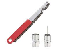 Juego de herramientas para bicicleta, látigo de cadena para bicicleta, con extractor de corona dentada y remache de cadena, alicates y remaches - Práctica herramienta de reparación para casetes y