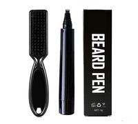 Juego De Herramientas Para Bolígrafos De Relleno De Barba De 6 Piezas Con Caja De Almacenamiento Para Facilitar Su Transporte, Artículos De Cuidado Diario Para Hombres.