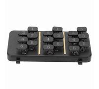 Juego de Herramientas para Cambiar Acordes, 18 Botones, Más de 110 | Tonos Claros al Pulsar, Reduce Dolor en Dedos, Desarrolla Memoria Muscular, Conversión Rápida de Acordes, Ideal para
