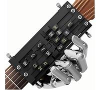 Juego de herramientas para entrenamiento de acordes y cambiador de guitarras, herramienta de aprendizaje y tabla de ejercicios para principiantes, ideal para cambio de acordes y práctica de guitarra,