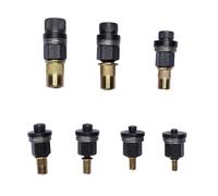 Juego de herramientas para tuercas remachadoras de acero al carbono endurecido con mandriles M3 M4 M5 M6 M8 M10 M12 - Kit de remachadora manual compatible con taladro eléctrico y