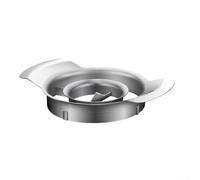 Juego de herramientas pelador de granada de acero inoxidable 304, base antideslizante, separación rápida de frutas, diseño estable, construcción resistente, utensilio de cocina plateado para una fácil