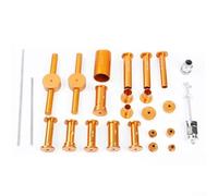 Juego de herramientas profesionales para rodamientos de cubo de bicicleta, 25 piezas, kit de extracción de rodamientos de rueda de aleación de aluminio para liberación rápida y cubos de eje pasante