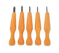 Juego De Herramientas Tallado 5 Uds, Cuchillos Madera Linóleo Triangulares, Cincel En Forma V for Grabado