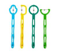 Juego de herramientas terapéuticas de lateralización y elevación de la punta de la lengua, herramienta de entrenamiento para músculos orales, apraxia disartria