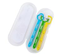 Juego de herramientas terapéuticas de lateralización y elevación de la punta de la lengua, herramienta de entrenamiento para músculos orales, apraxia disartria
