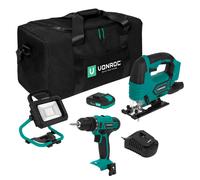 Juego de herramientas VPower 20V - 2.0Ah | Incl. batería y cargador