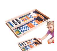 Juego De Hockey Slingshot - Juego De Mesa Fast Sling Puck 35 X 22 X 2,5 Cm | Juegos De Lucha De Escritorio Portátiles para | Emocionante Juego De Palet Rápido | Actividad Divertida De Frone Para Una A